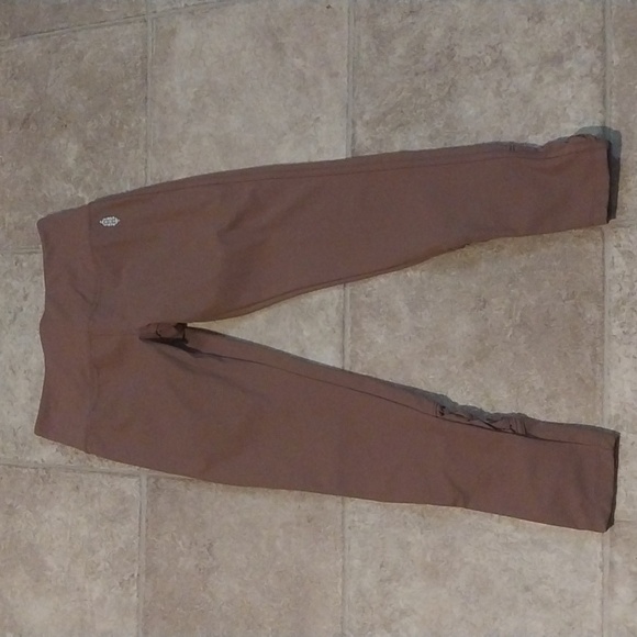 Free People Movement Revelation Black Mid Rise Braided Full Length Legging Small - Picture 1 of 8